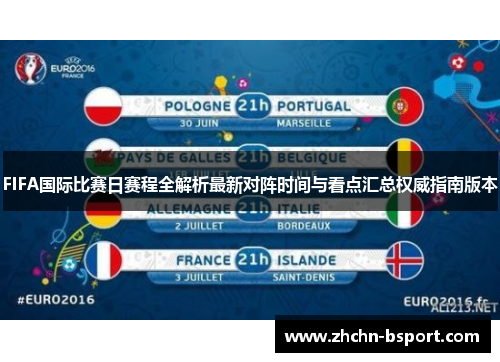FIFA国际比赛日赛程全解析最新对阵时间与看点汇总权威指南版本 FIFA国际比赛日赛程全解析最新对阵时间与看点汇总权威指南版本